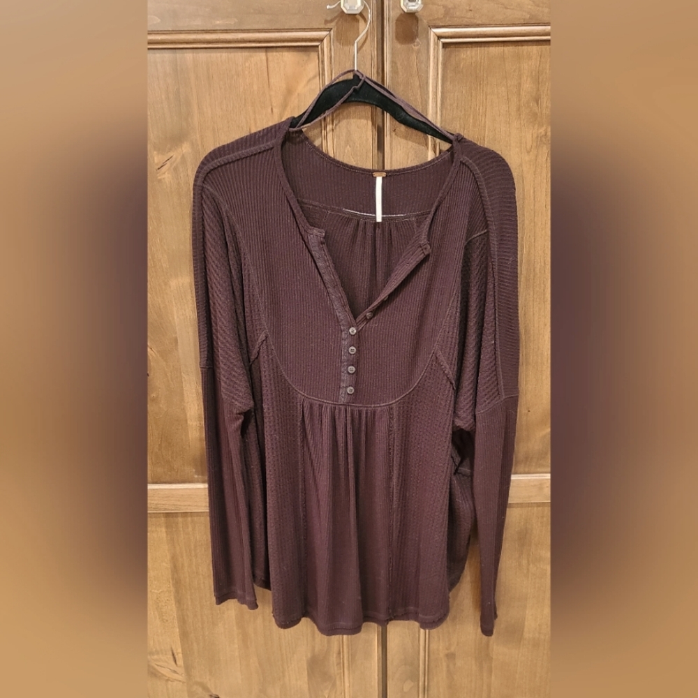 Free People Long Sleeve Shirt